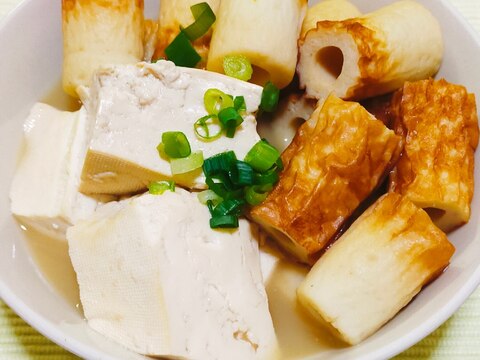豆腐とちくわの煮物